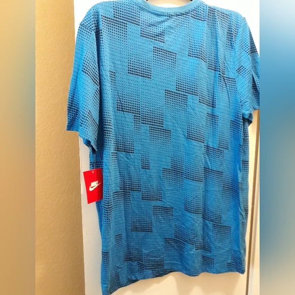 Mens Nike Tee Blue size L - Picture 2 of 4